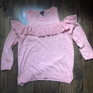 Express Cold Shoulder Sweater!